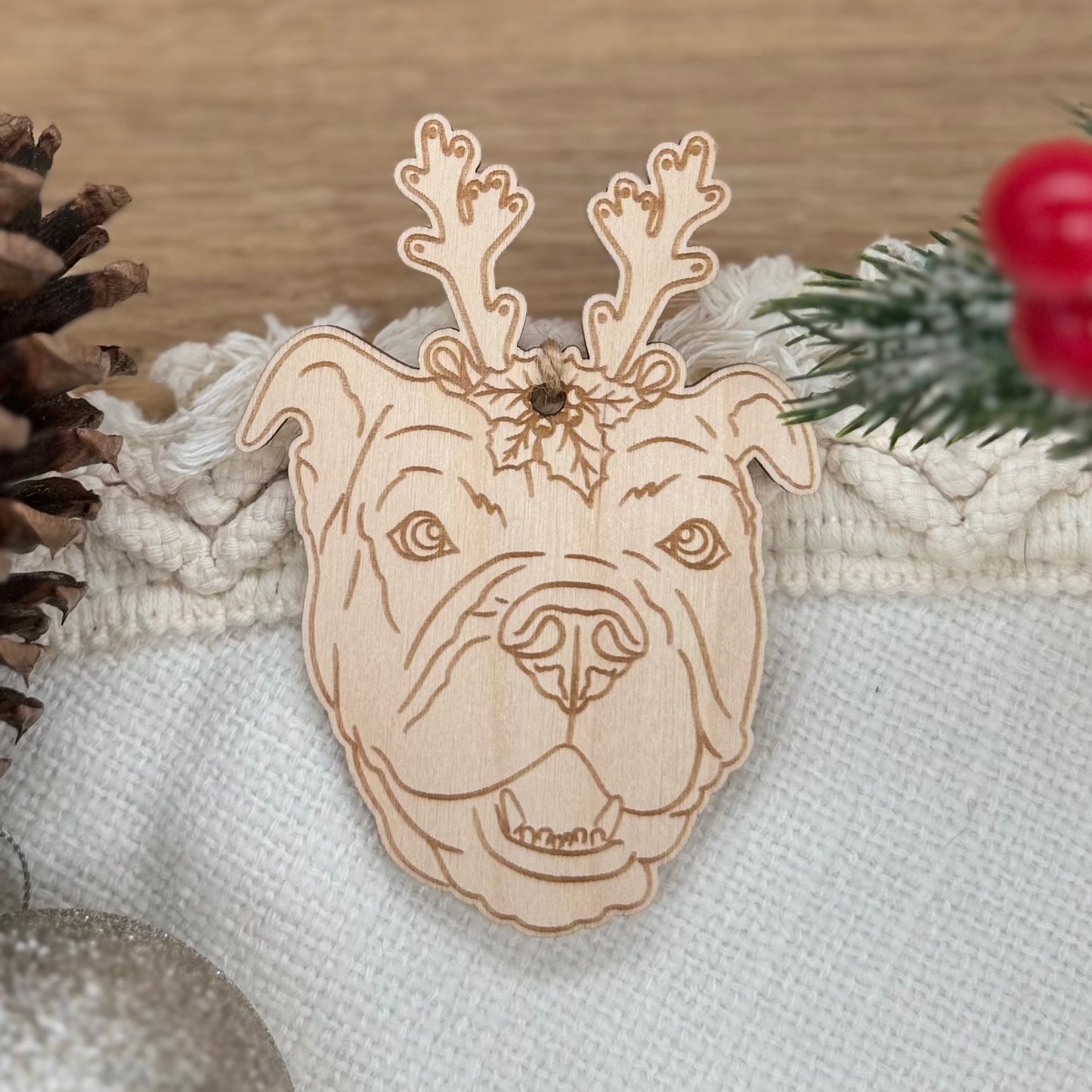 Christmas Ornament | Bulldog