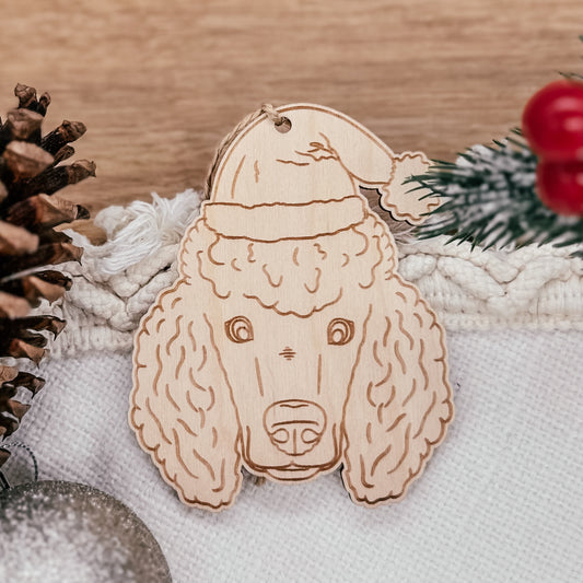 Christmas Ornament | Poodle